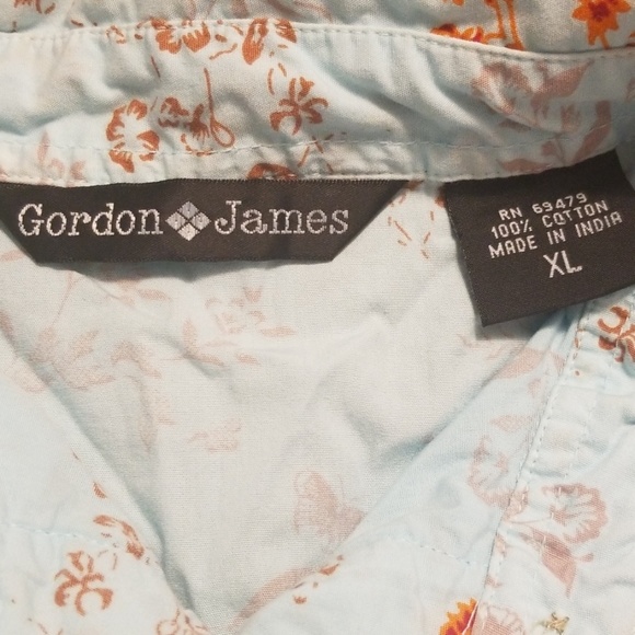 GORDON JAMES BUTTON DOWN BLOUSE - Picture 4 of 5